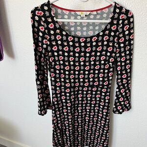 Boden Tunic Dress 3/4 sleeves